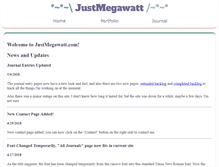 Tablet Screenshot of justmegawatt.com
